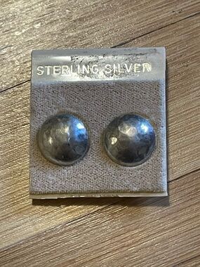 Vintage sterling silver earrings